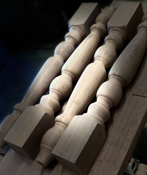 Walnut Table Legs