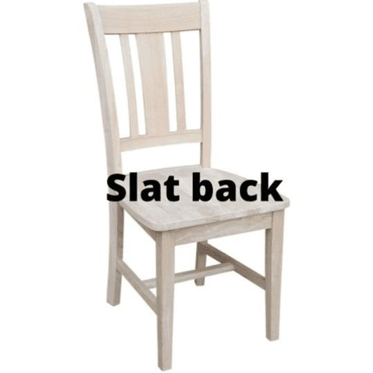 Farmhouse Dining Chair - Clines Crafted Woodworking LLC