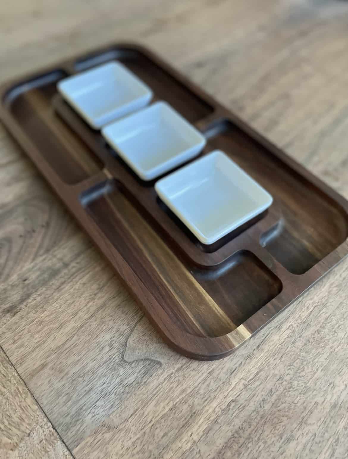 Walnut Serving Platter | 15" X 8" - Clines Crafted Woodworking LLC