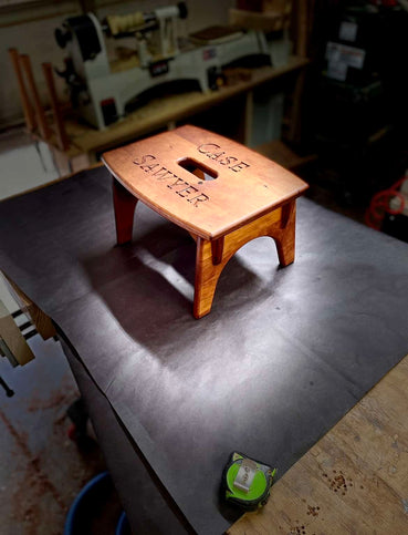Classic Children's Stool - Clines Crafted Woodworking LLC