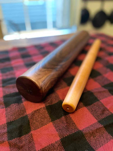 Handmade Oversized Rolling Pin in Oak, Maple, Walnut, and Cherry | Clines Crafted Woodworking, Georgetown, KY - Clines Crafted Woodworking LLC