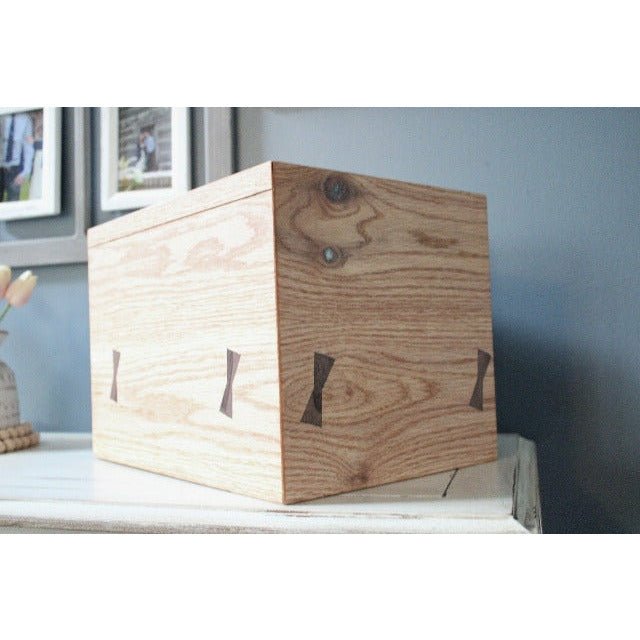 Personalized Keepsake Memory Box | Large | Personalized - Clines Crafted Woodworking LLC