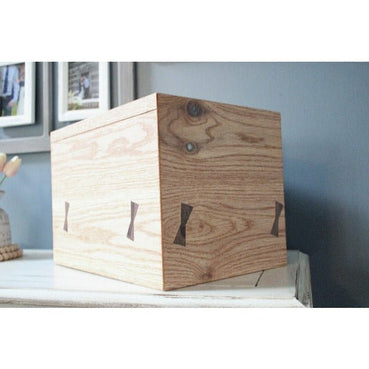 Personalized Keepsake Memory Box | Large | Personalized - Clines Crafted Woodworking LLC
