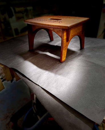 Classic Children's Stool - Clines Crafted Woodworking LLC
