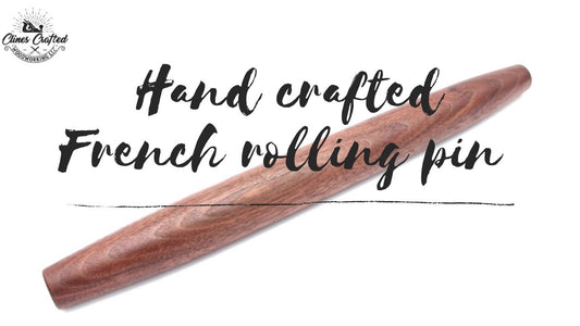 Handcrafted French Rolling Pin By Clines Crafted Woodworking LLC