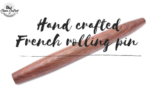 Handcrafted French Rolling Pin By Clines Crafted Woodworking LLC