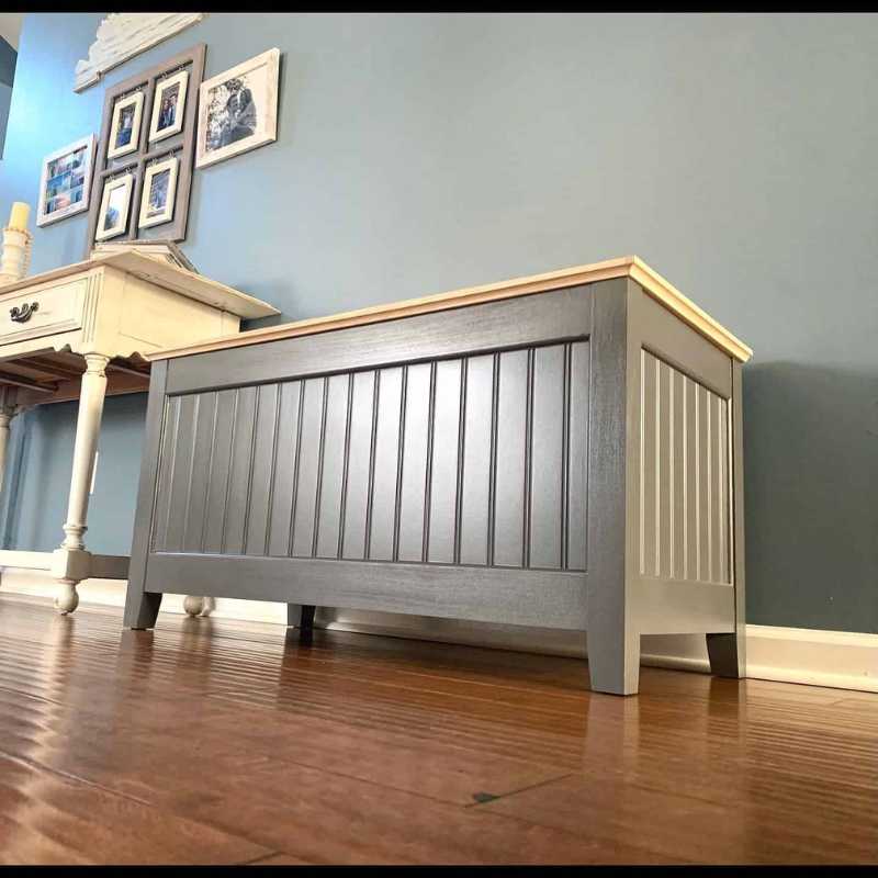 Handcrafted Blanket Chest - By Clines Crafted Woodworking LLC