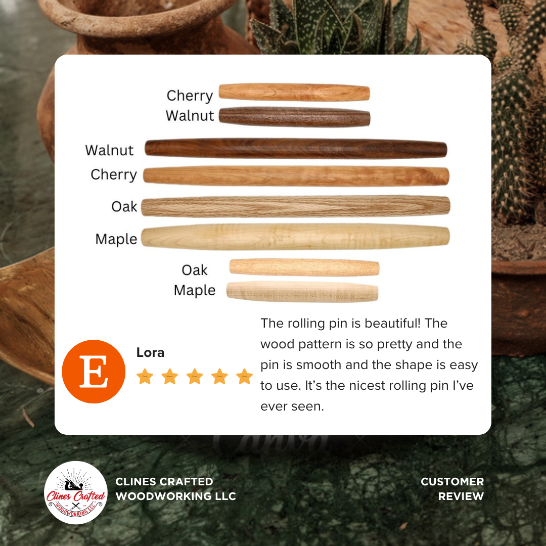 Etsy Review for rolling pin