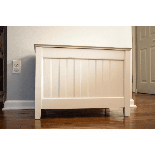 Toy box with soft close deals lid