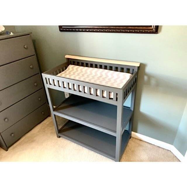 Changing Table | custom options available | Made in Kentucky - Clines Crafted Woodworking LLC