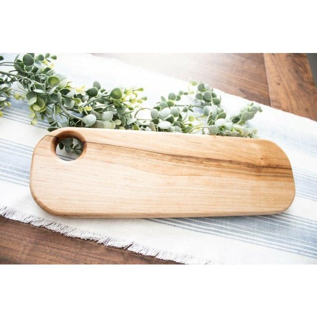 Maple Charcuterie board | 15" to 20" options | Handmade - Clines Crafted Woodworking LLC