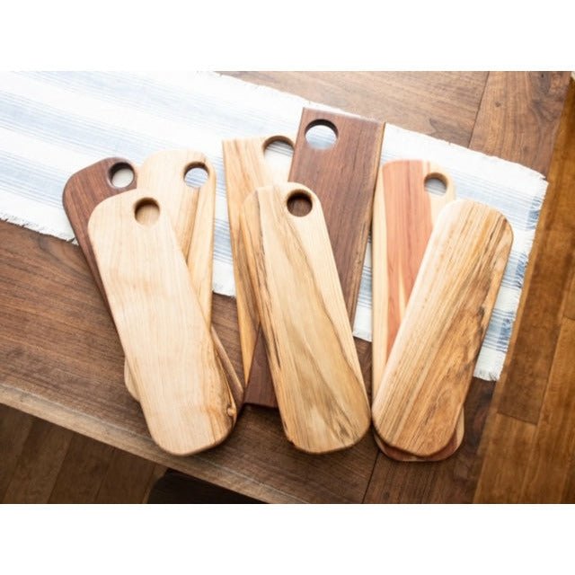 Ash Charcuterie board | 15" to 20" options | Handmade - Clines Crafted Woodworking LLC