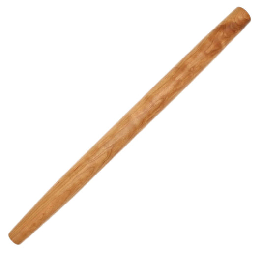 Cherry French Rolling Pin | 12 inch and 20 inch options | Tapered - Clines Crafted Woodworking LLC