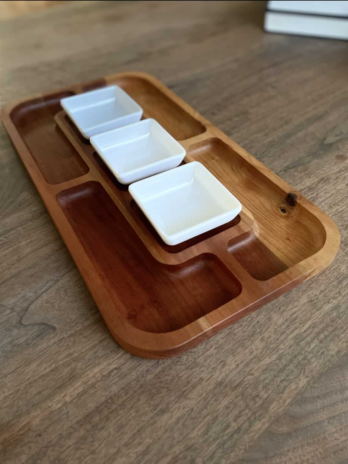Cherry Serving Platter | 15" X 8" - Clines Crafted Woodworking LLC