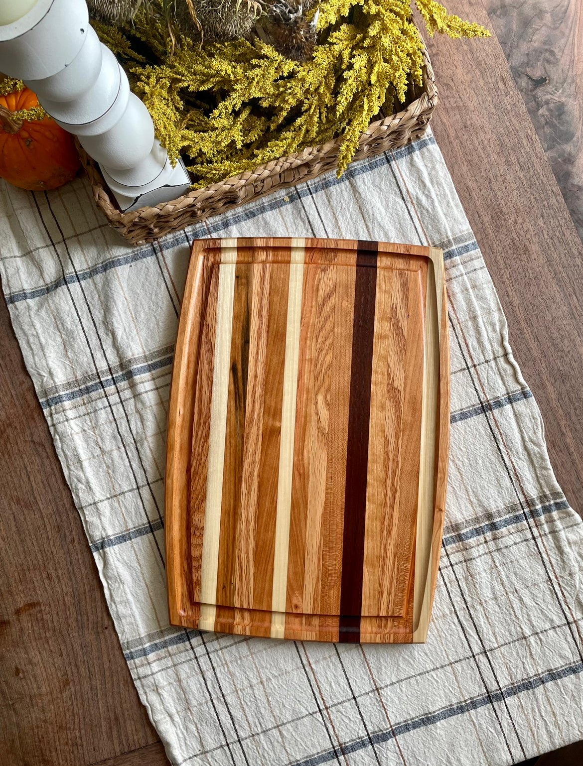 Handmade Hardwood Cutting Board - Personalized - Clines Crafted Woodworking LLC