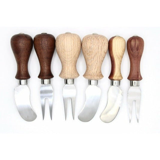 Hand-Turned artisan cheese knives: From the mild to the bold - Clines Crafted Woodworking LLC