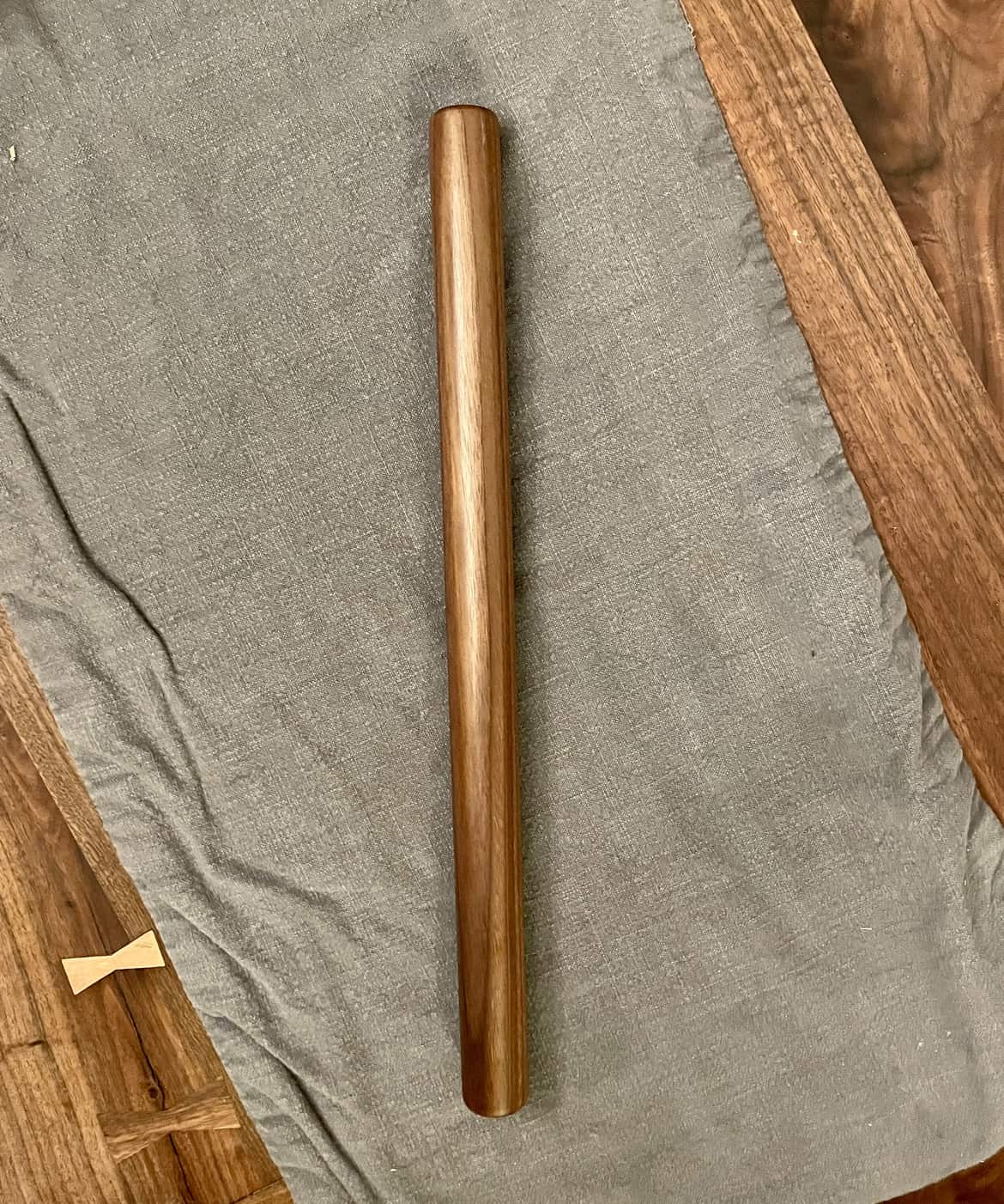 Straight Rolling Pin. Non-Tapered - Clines Crafted Woodworking LLC
