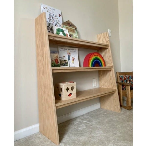 Montessori Book shelf - Clines Crafted Woodworking LLC