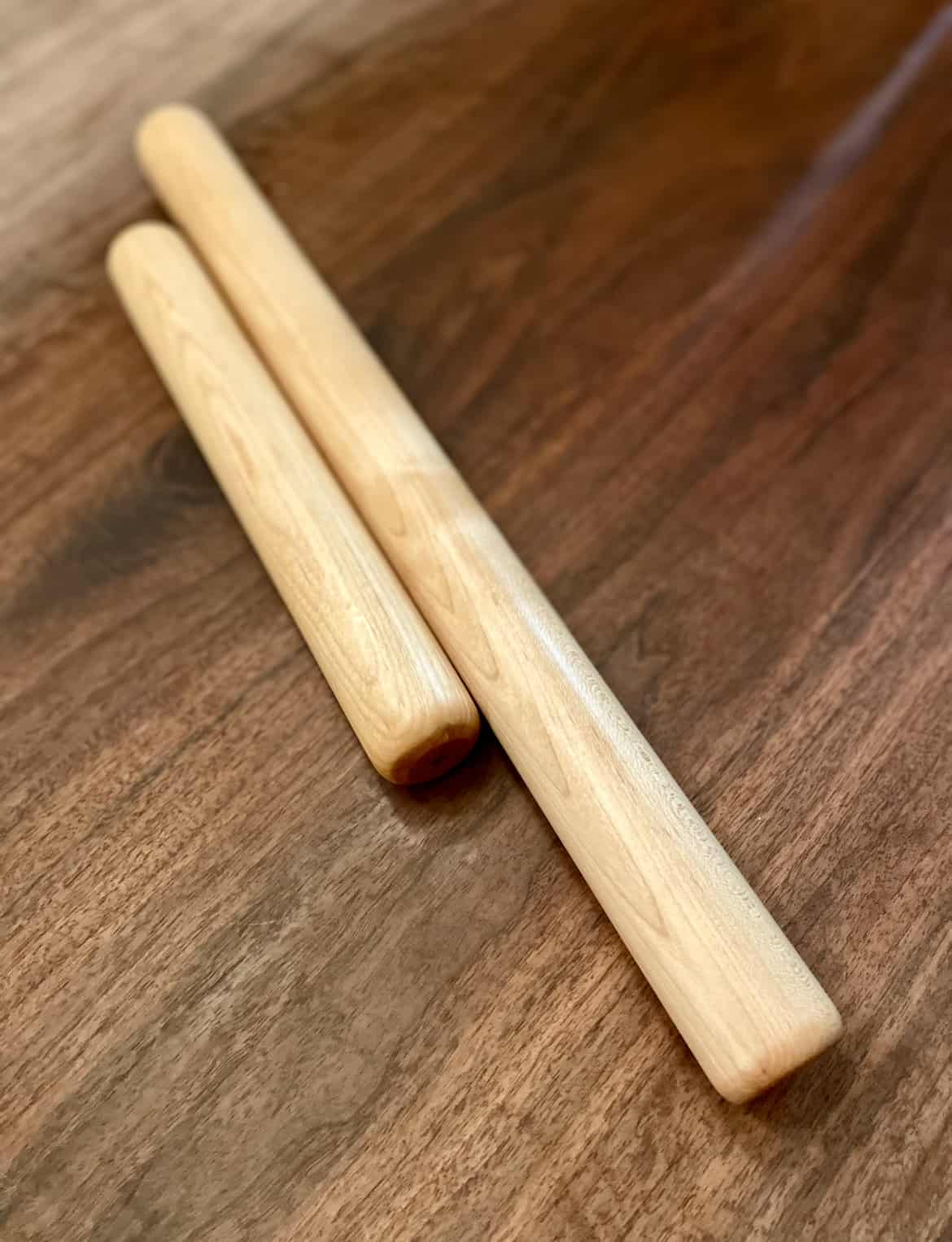 Straight Rolling Pin. Non-Tapered - Clines Crafted Woodworking LLC