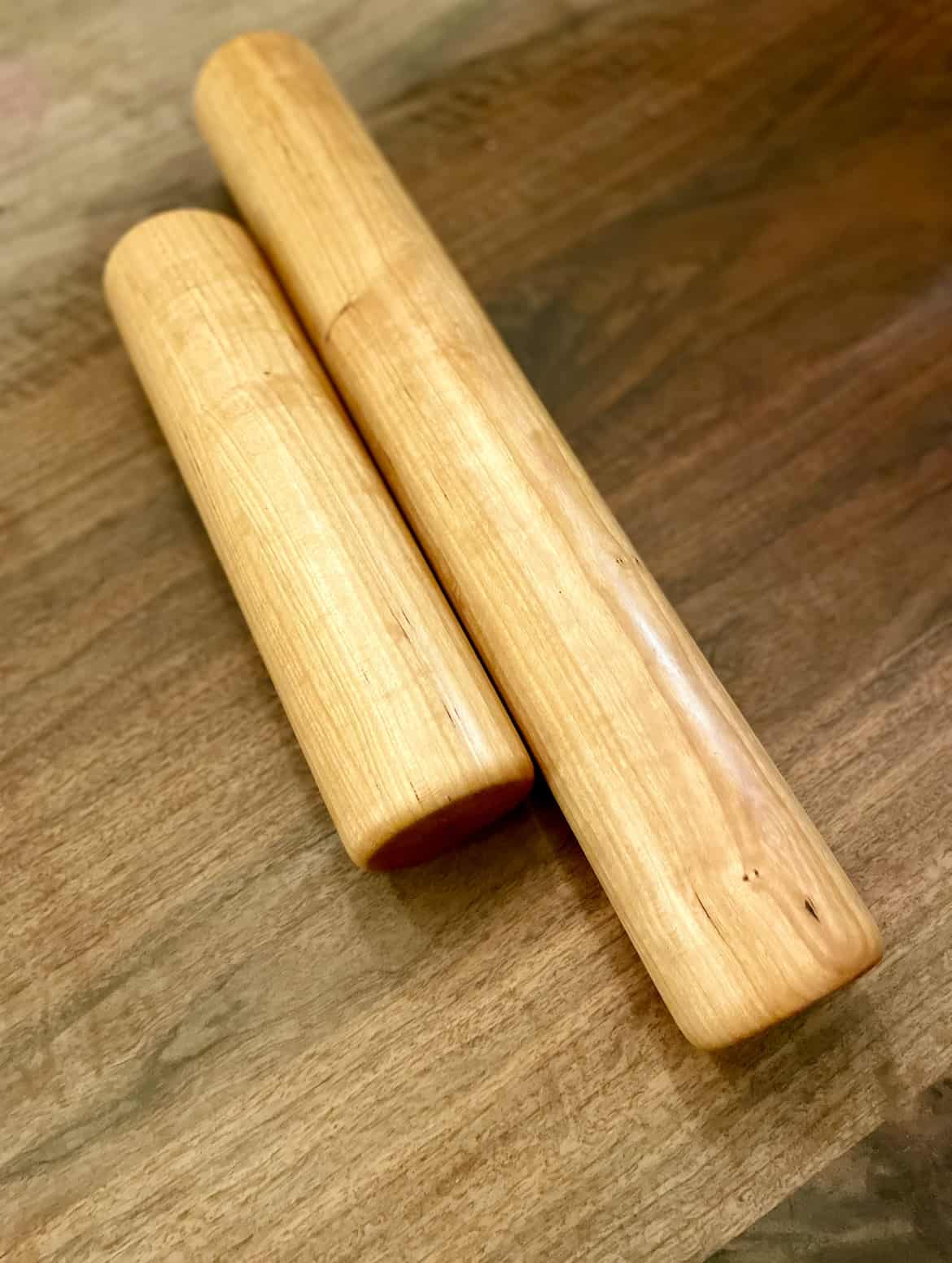 Handmade Oversized Rolling Pin in Oak, Maple, Walnut, and Cherry