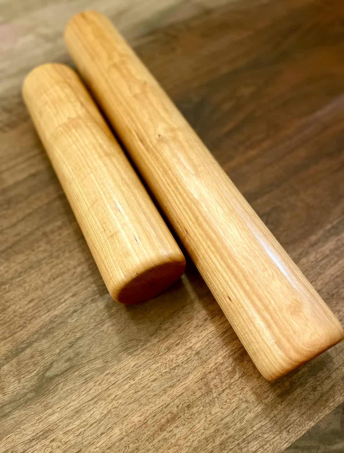 Handmade Oversized Rolling Pin in Oak, Maple, Walnut, and Cherry | Clines Crafted Woodworking, Georgetown, KY - Clines Crafted Woodworking LLC