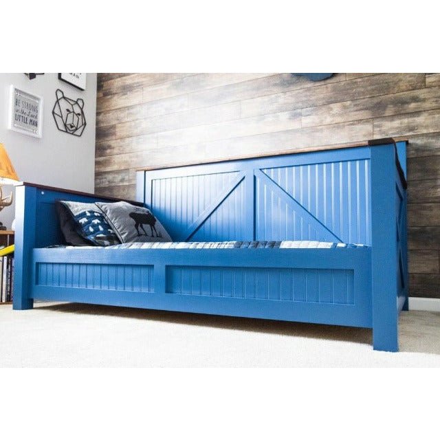 Twin Day Bed Handmade by Clines Crafted Woodworking LLC - Clines Crafted Woodworking LLC