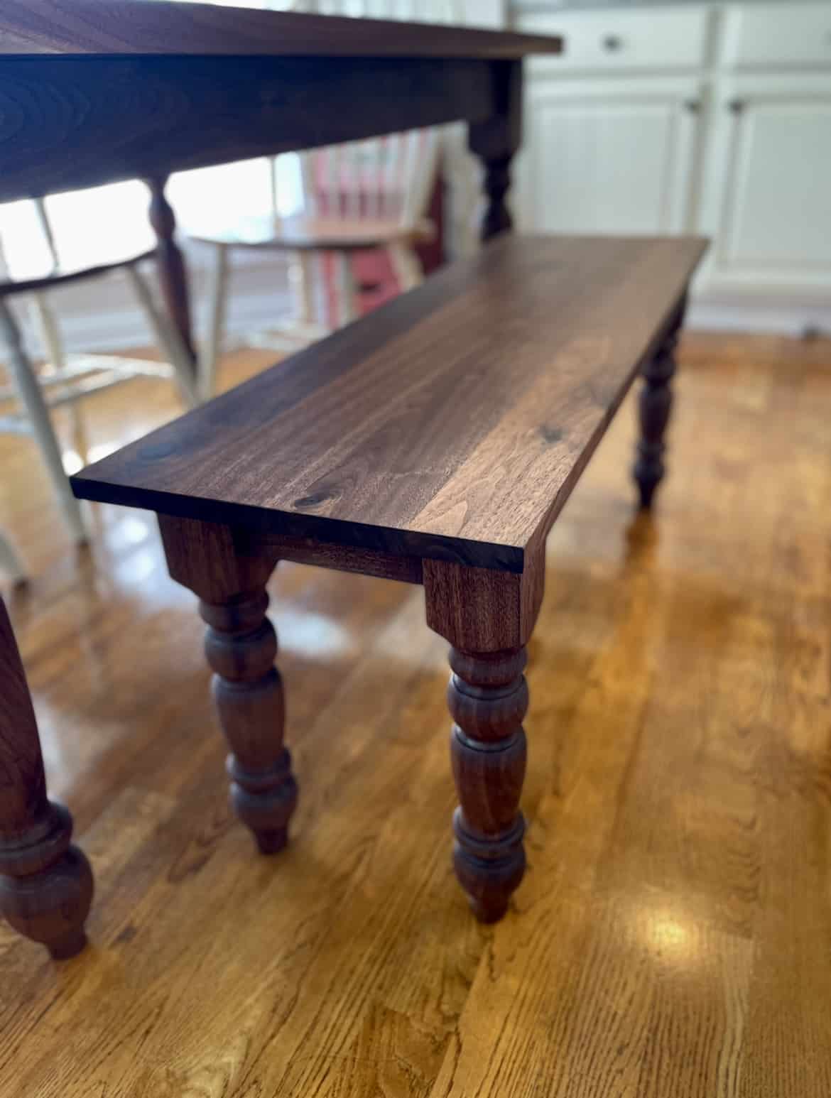 Farmhouse Dining table | Custom sizes and finish - Clines Crafted Woodworking LLC