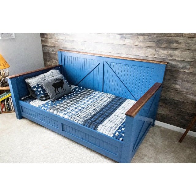 Twin Day Bed Handmade by Clines Crafted Woodworking LLC - Clines Crafted Woodworking LLC