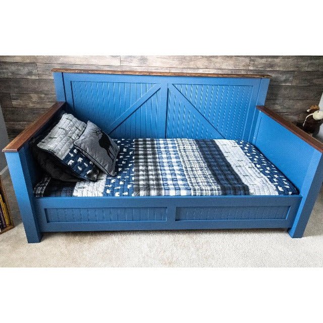 Twin Day Bed Handmade by Clines Crafted Woodworking LLC - Clines Crafted Woodworking LLC