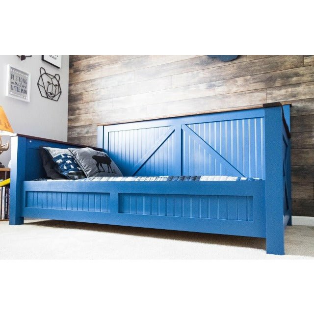 Twin Day Bed Handmade by Clines Crafted Woodworking LLC - Clines Crafted Woodworking LLC